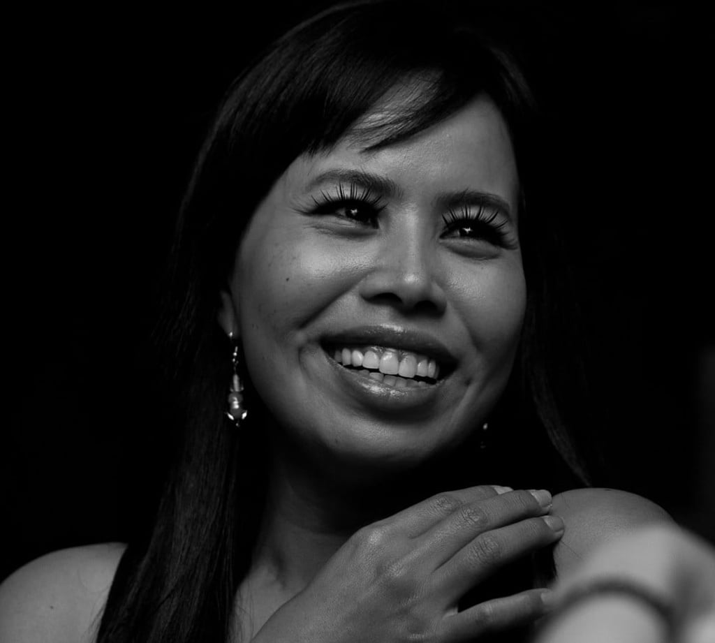 Lead vocalist Kak Channthy of The Cambodian Space Project. Photo: James White.