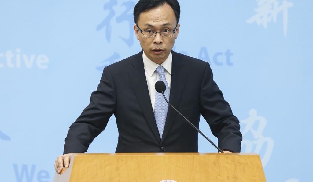 Secretary for Constitutional and Mainland Affairs Patrick Nip. Photo: Sam Tsang
