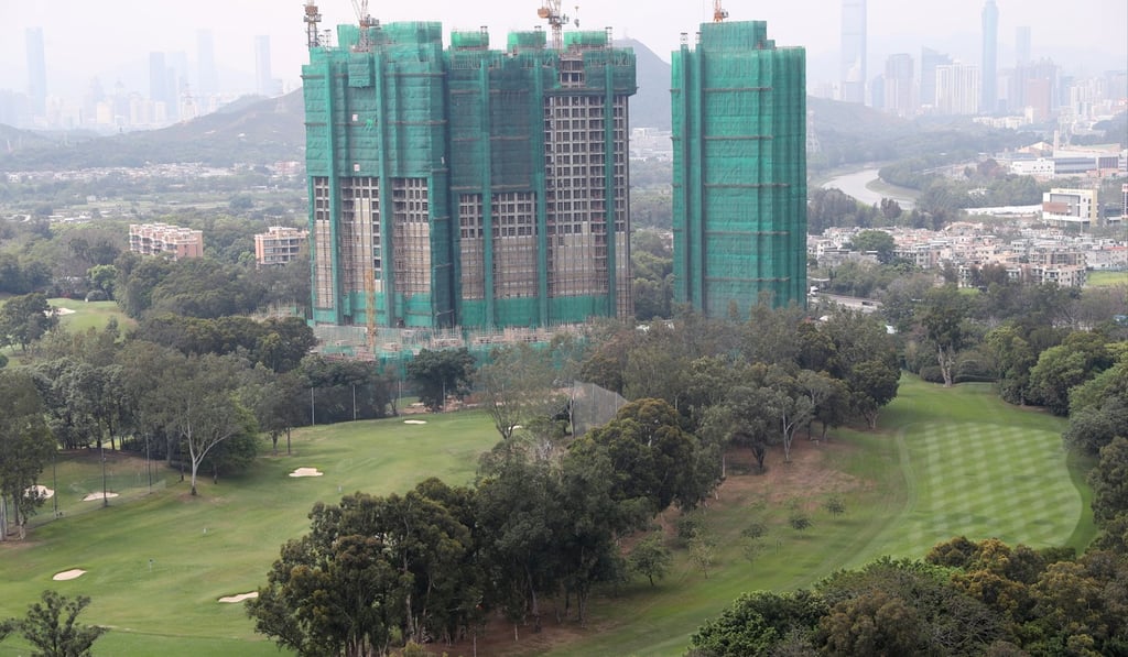 Construction at the Hong Kong Golf Club in Fanling. Photo: K.Y. Cheng