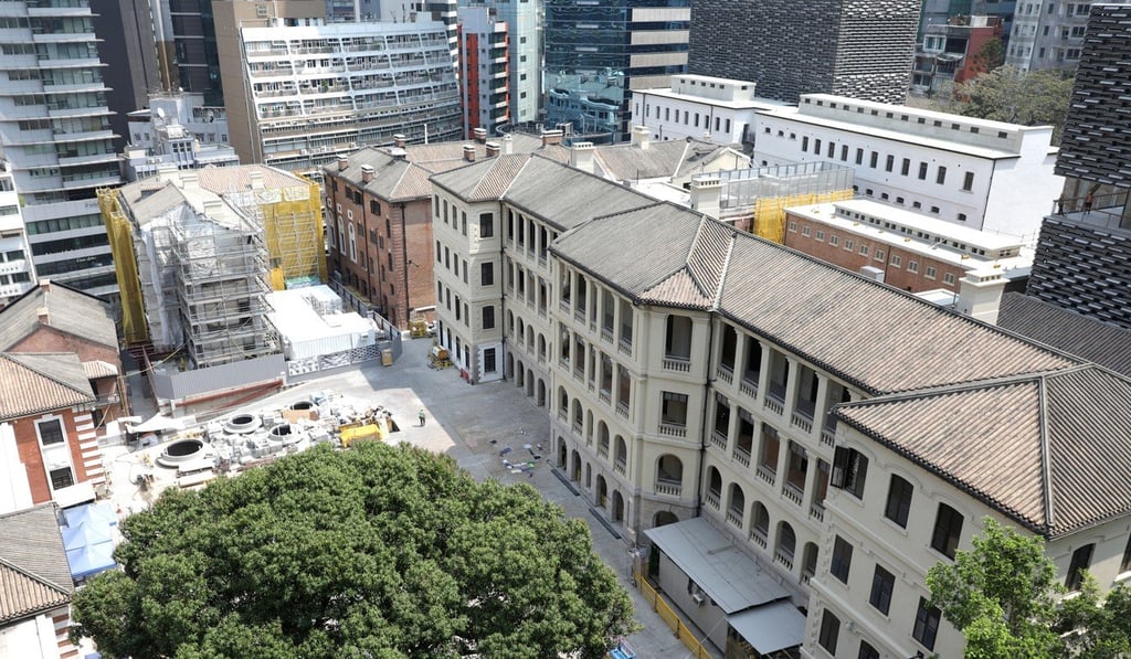General view of the Central Police Station Barracks in Central. Photo: Sam Tsang