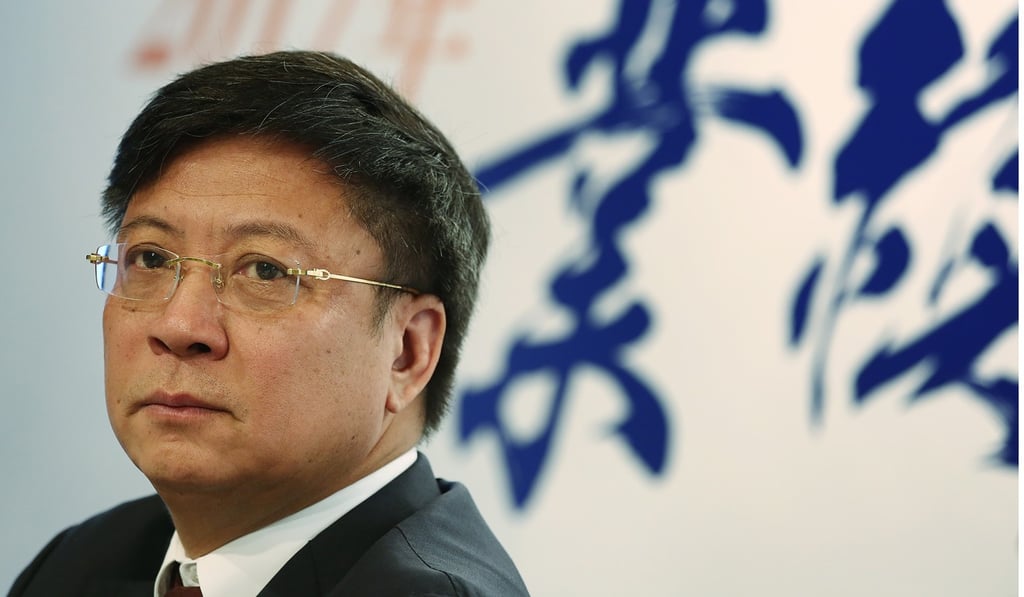 Sun Hongbin, who took over as chairman of Leshi last July before resigning earlier this month. Photo: Jonathan Wong