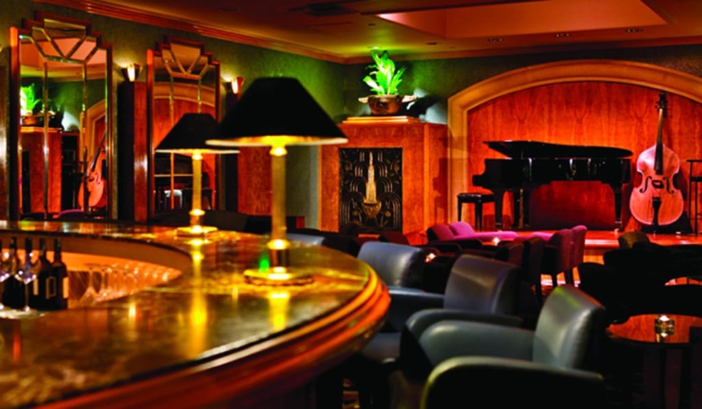 Champagne Bar at the Grand Hyatt Hong Kong.