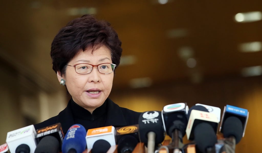 Carrie Lam said the issue had been argued over for a long time. Photo: David Wong