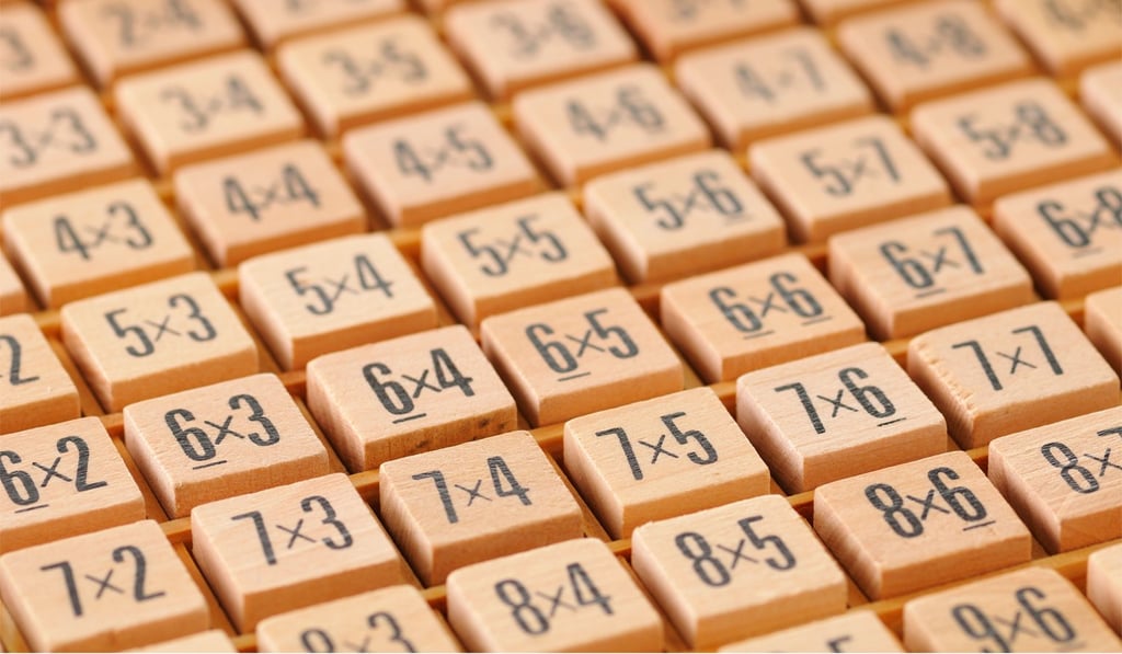 While rote learning is repetitive and often considered old-fashioned, it is still an effective way of learning multiplication tables. Photo: Alamy