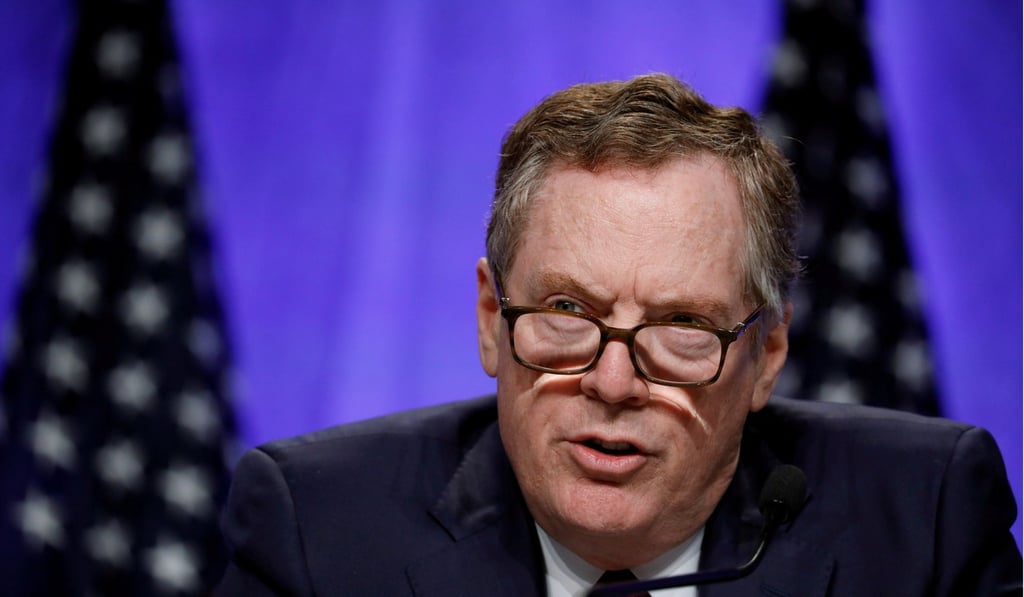US Trade Representative Robert Lighthizer is a key proponent of President Donald Trump’s tough stance on trade with China. Photo: Reuters