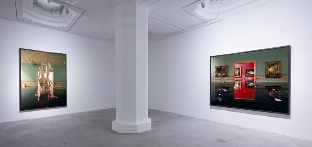 Pearl Lam’s gallery in Singapore. Pearl Lam’s gallery in Singapore.