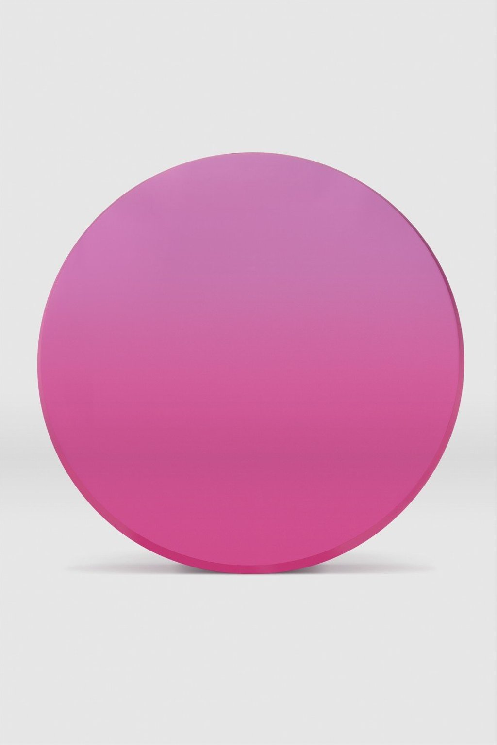 DeWain Valentine, Circle Rose, 1972-2017, Cast polyester resin, 192,4 x 15,2 cm, 75 3/4 x 6 inches. Courtesy of the Artist and Almine Rech Gallery. Photo: Joshua White