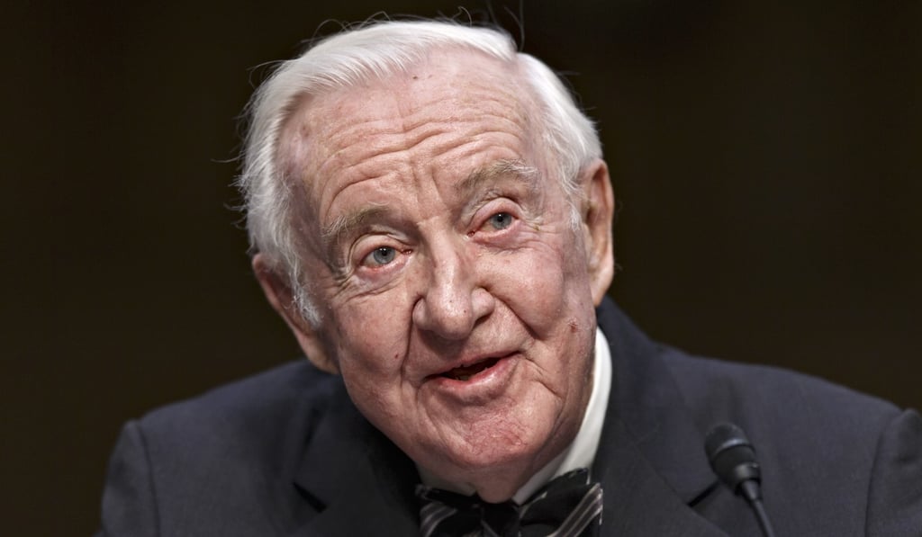 Retired Supreme Court Justice John Paul Stevens is calling for the repeal of the Second Amendment to weaken the National Rifle Association's ability to ‘block constructive gun control legislation’. and allow for significant gun control legislation. Photo: AP