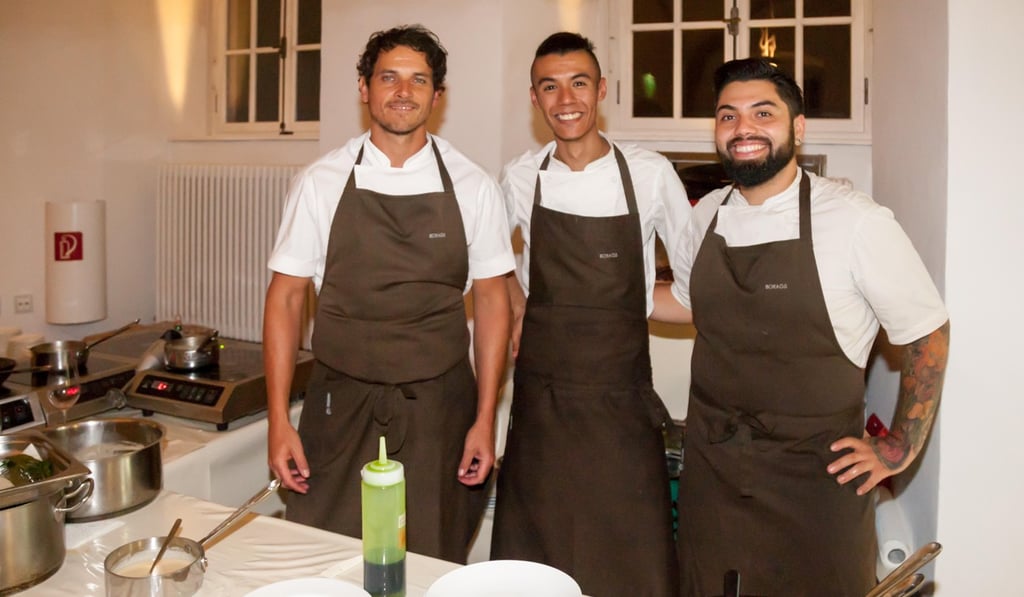Guzmán (left) with members of his team. Picture: Alamy Guzmán (left) with members of his team. Picture: Alamy