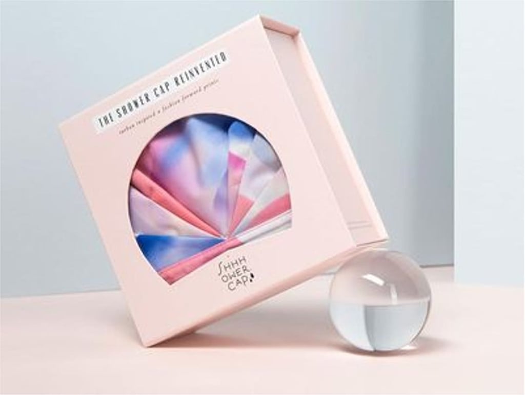 A shower cap from Shhhowercap. Photo: Shhhowercap