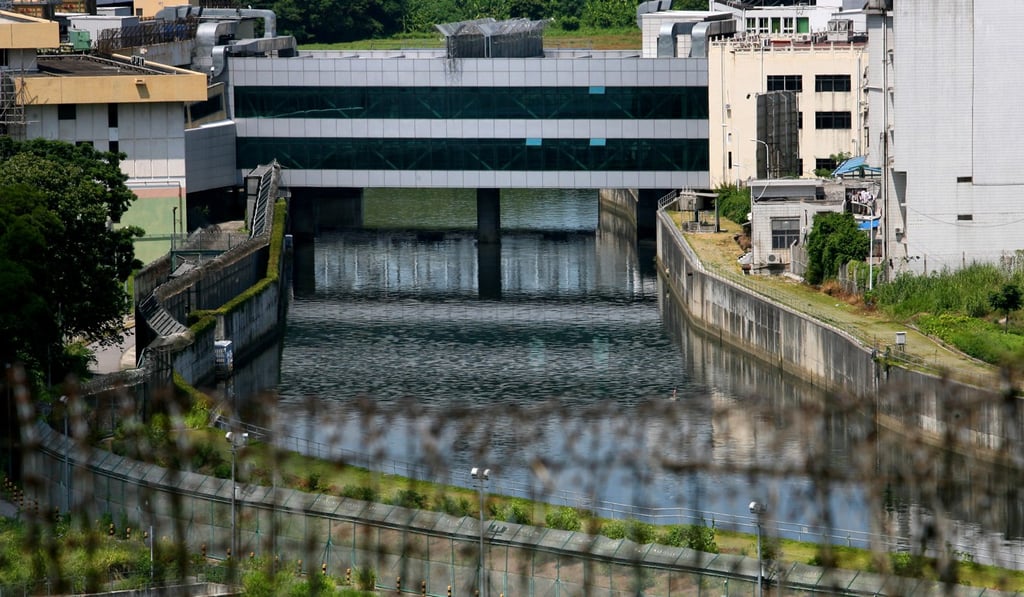 Cables were used to carry the phones over the boundary fence. Photo: Handout