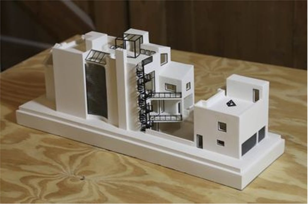 A Chisel & Mouse model of a residence ... Photo: Chisel & Mouse A Chisel & Mouse model of a residence ... Photo: Chisel & Mouse