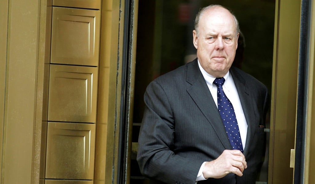 Dowd (seen exiting Manhattan Federal Court in New York, US, in May 2011) had reportedly made the suggestion to pardon Manafort after Special Counsel Robert Mueller’s probe began to focus on him. Photo: Reuters