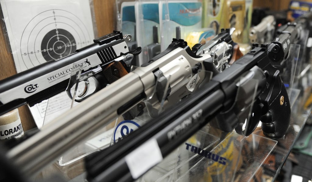 China’s new air gun rules provide leniency in a country with some of the world’s toughest gun control laws. Photo: AFP China’s new air gun rules provide leniency in a country with some of the world’s toughest gun control laws. Photo: AFP