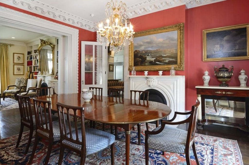 The house is full of Arader’s antique furniture. Photo: Sotheby’s International Realty