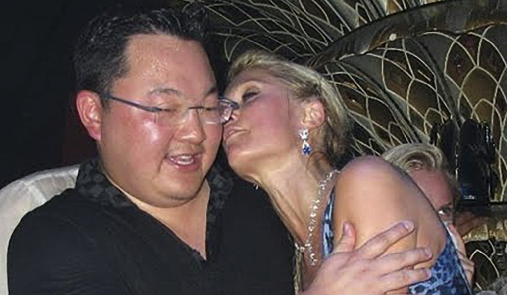 Malaysian businessman Jho Low, who was accused in the 1MDB scandal, and Paris Hilton. File photo