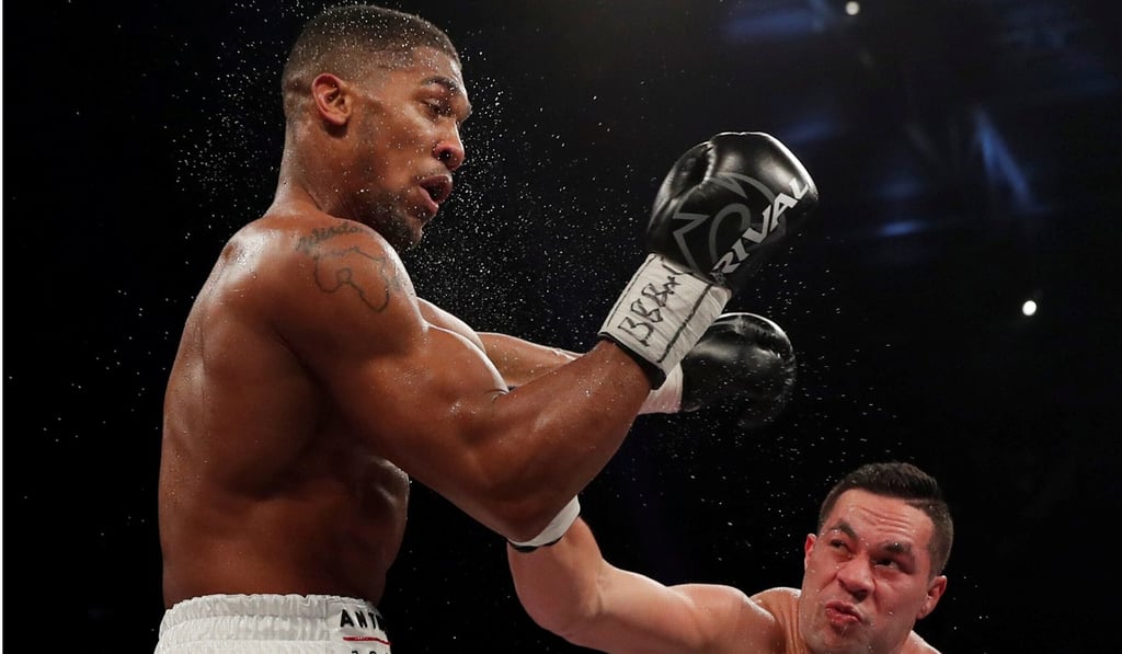 Anthony Joshua beat Joseph Parker at the Principality Stadium in Cardiff. Photo: Reuters