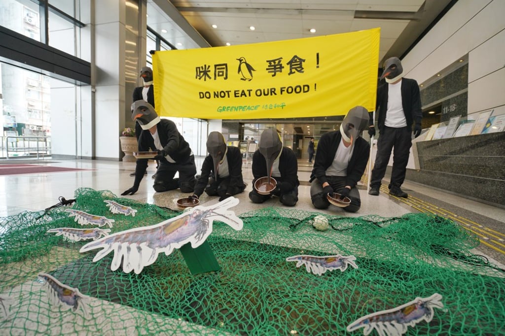 Greenpeace believes the time has come to raise awareness about krill with Hongkongers. Photo: Handout