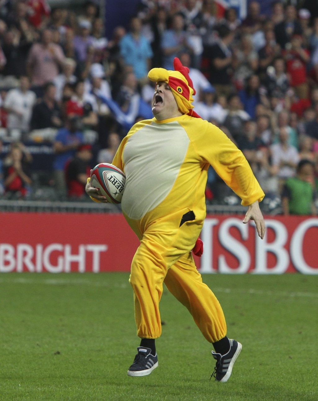 The epitome of flying the coop. Photo: Felix Wong