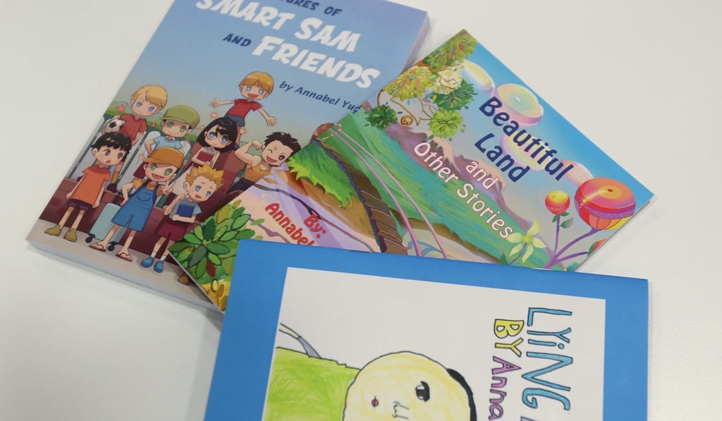 Annabel Yue has already published three books and donated the earnings to a charity in China. Photo: Xiaomei Chen