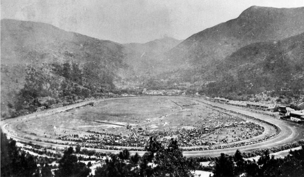 Overview of Happy valley race course in1895. CREDIT UNKNOWN
