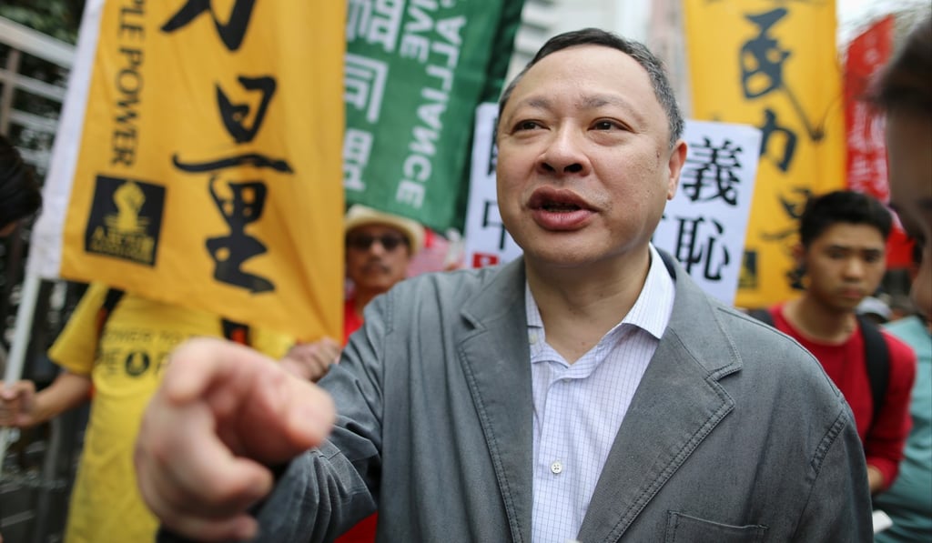 Benny Tai Yiu-ting insisted he had only suggested independence could be one of the options for Hong Kong one day when China becomes a truly democratic country. Photo: Dickson Lee