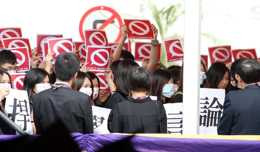 Chinese University Vice Chancellor Professor Rocky Tuan doesn’t believe the university is a place for ‘political wrestling’. Photo: David Wong