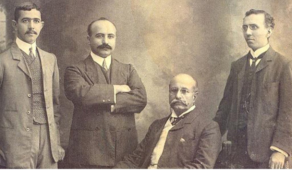 The Sarkies brothers (from left) – Aviet, Arshak, Martin and Tigran. Photo: Handout