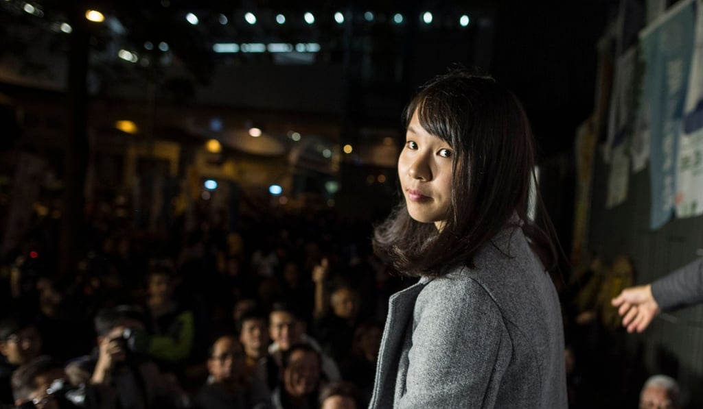 Pro-democracy activist Agnes Chow was disqualified from running in the March by-election. Photo: AFP