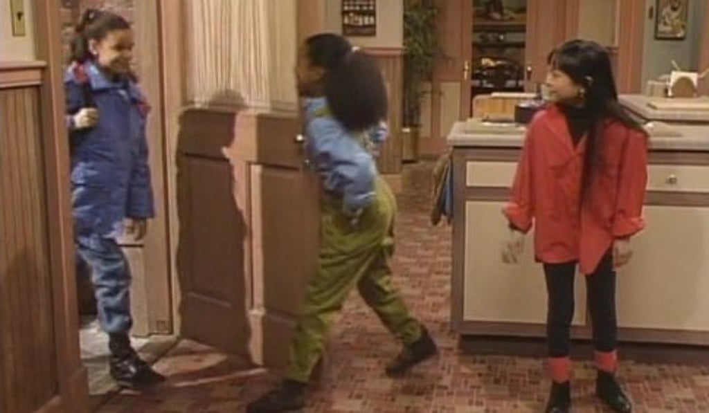 Nicolle Rochelle (left), Keshia Knight Pulliam (who played Rudy Cosby) and Naoka Nakagawa in a 1984 episode of 'The Cosby Show'. Photo: NBC Nicolle Rochelle (left), Keshia Knight Pulliam (who played Rudy Cosby) and Naoka Nakagawa in a 1984 episode of 'The Cosby Show'. Photo: NBC