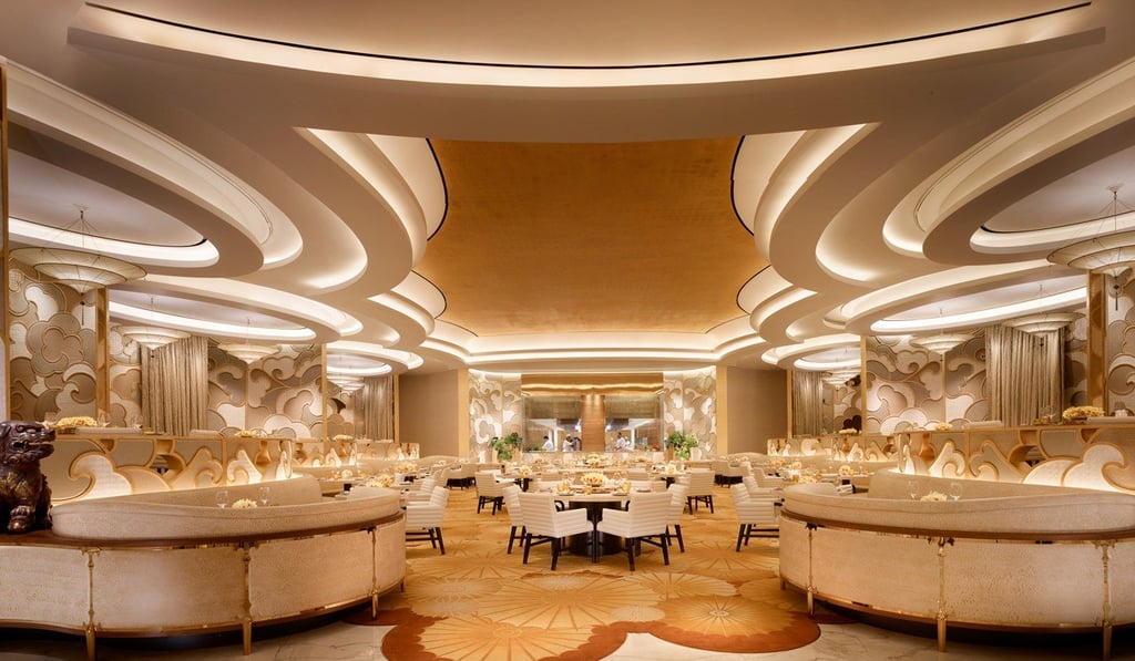 Andrea's restaurant offers regional Chinese dishes in a lavish setting at Wynn Palace Macau.