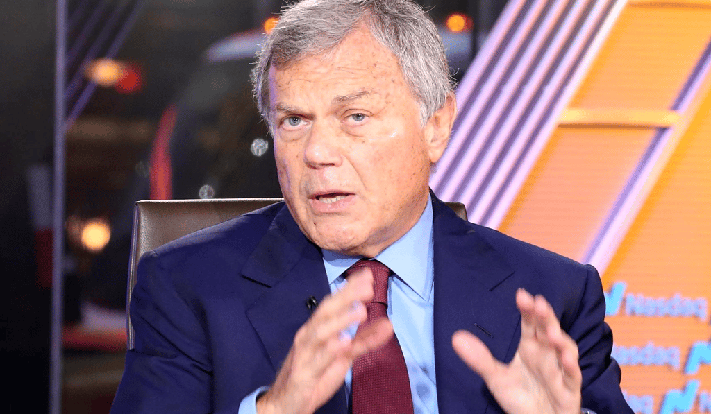 Sir Martin Sorrell has frequently stated that the board can sack him at any time as there are no contractual obstacles to prevent this. Photo: CNBC