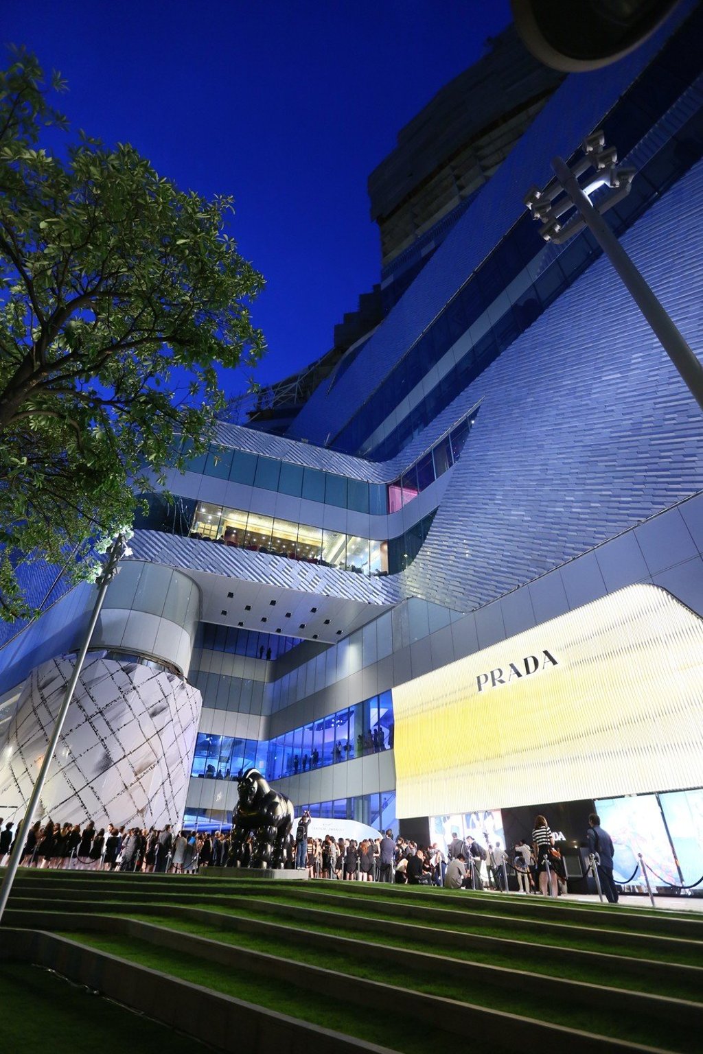 The exterior of Central Embassy.