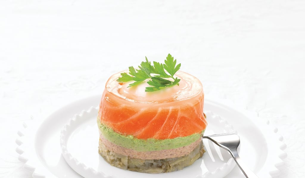 A Dalloyau salmon roll pastry from the brand’s Pacific Place bistro