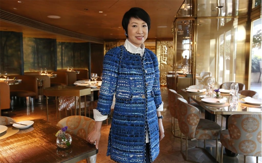 Michelle Ma Chan, Managing Director of Gourmet Dining Group, at EPURE in Tsim Sha Tsui. Photo: Edmond So