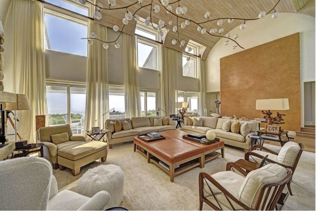 A view of the barrel-vaulted great room. Photo: Chris Foster