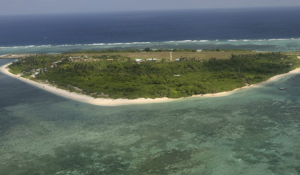 Pag-asa Island, part of the disputed Spratly group of islands, in the South China Sea off the coast of western Philippines. Photo: AP