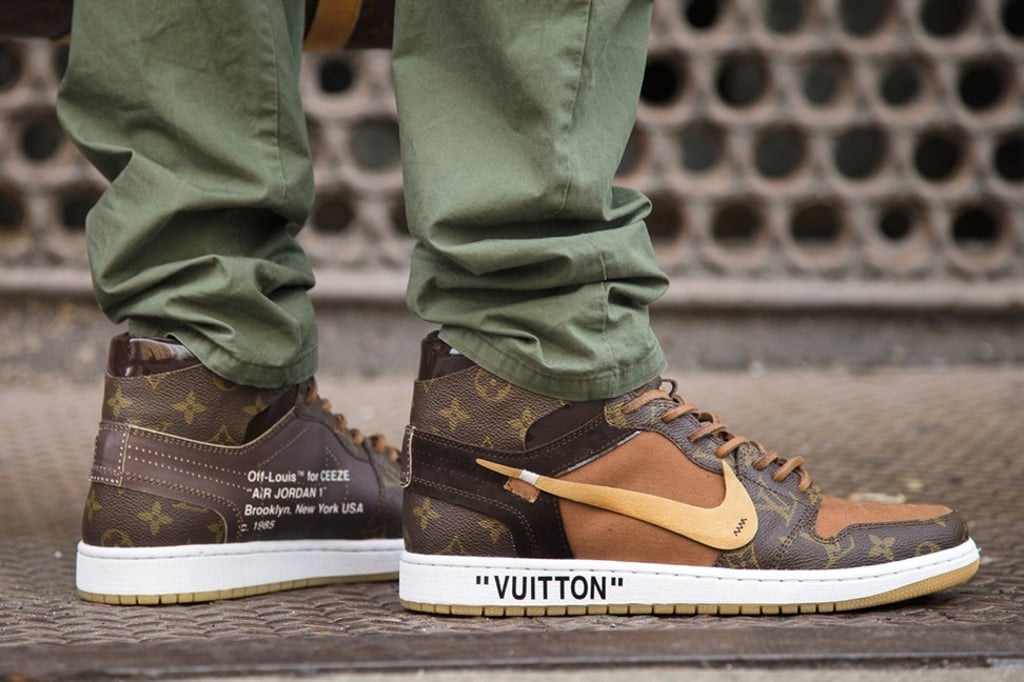 Off white x louis vuitton sneakers deals