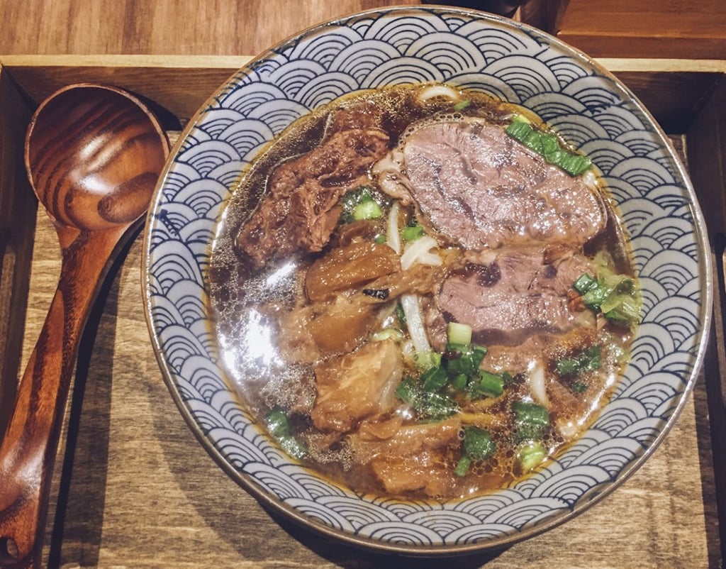 Liu Lang San combo noodles.