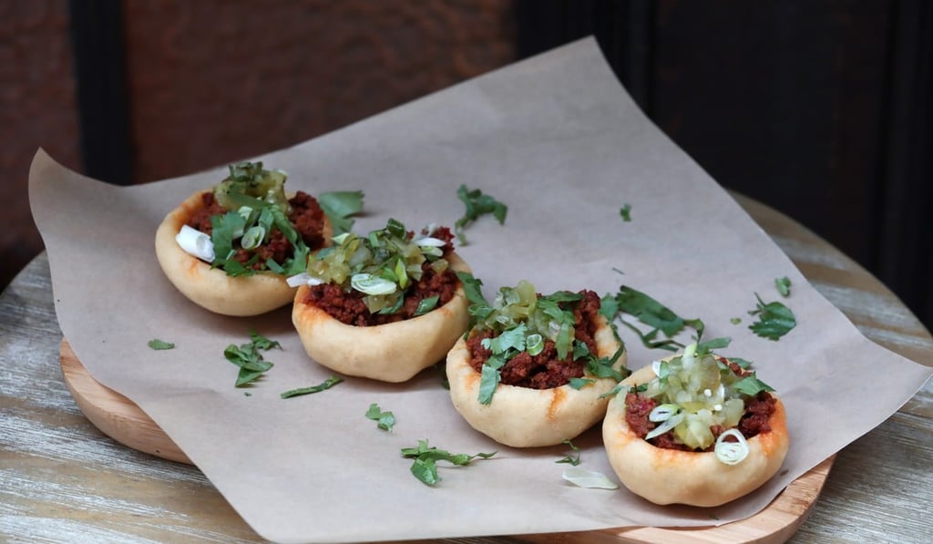 Chalupas with chorizo. Photo: Jonathan Wong