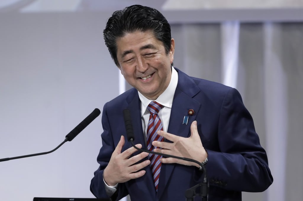Japanese Prime Minister Shinzo Abe has expressed his willingness to meet North Korean leader Kim Jong-un. Photo: Bloomberg