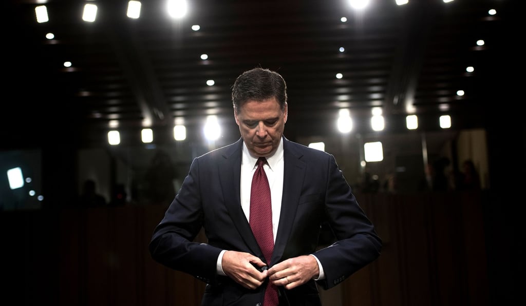 The former head of the FBI, James Comey, who appointed the special counsel who brought down Libby. The day before President Donald Trump issued the pardon, excerpts from Comey’s book, which is highly critical of Trump, were released. Photo: AFP