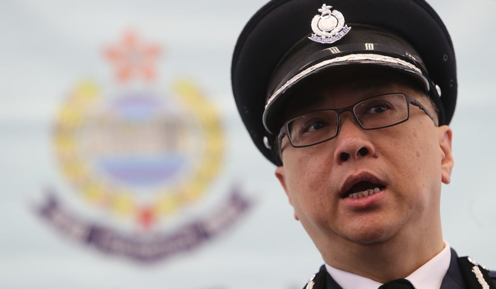 Hong Kong police chief says issuing prosecution notices to people ‘used ...