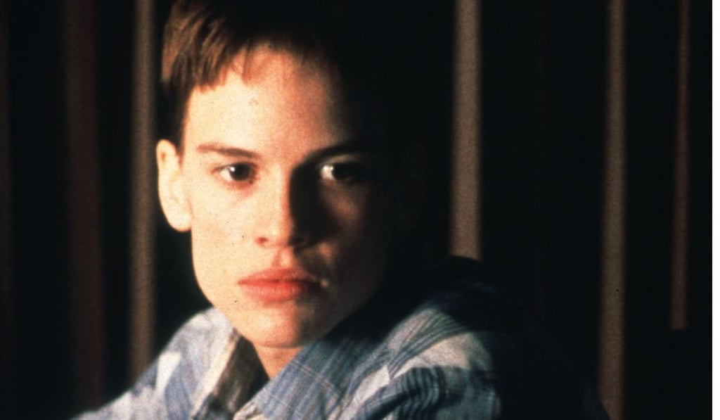 Actress Hilary Swank portrays Brandon Teena, a transgender man who was murdered in Nebraska, in the movie ‘Boys Don’t Cry’. File photo: Reuters