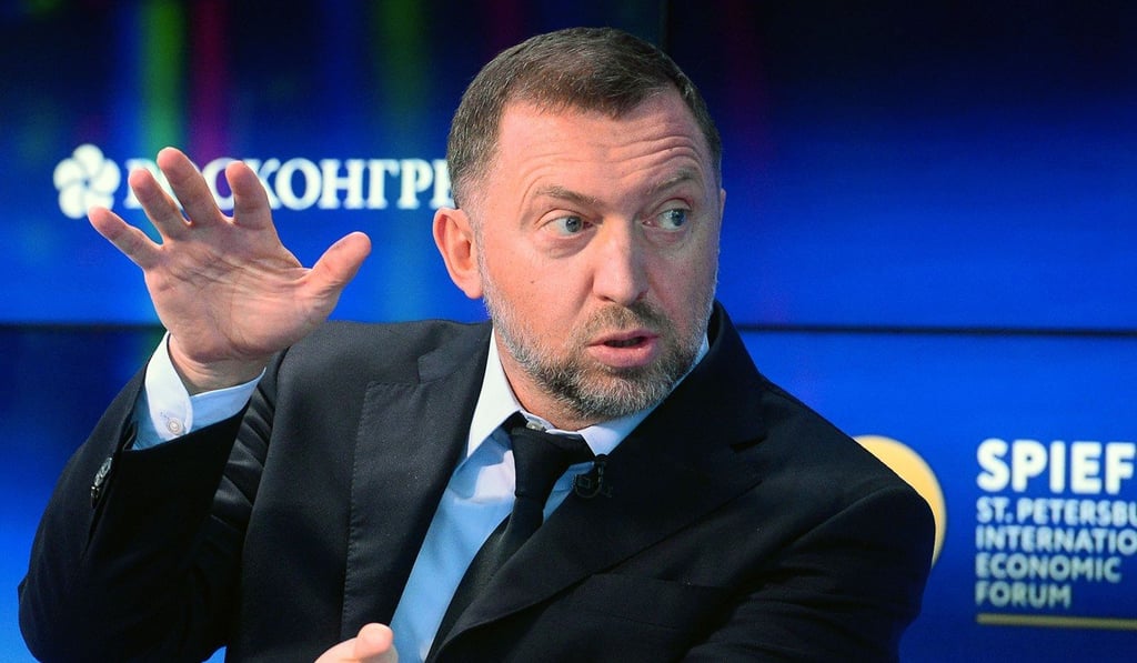 Russian billionaire Oleg Deripaska controls aluminium producer Rusal. Photo: AFP