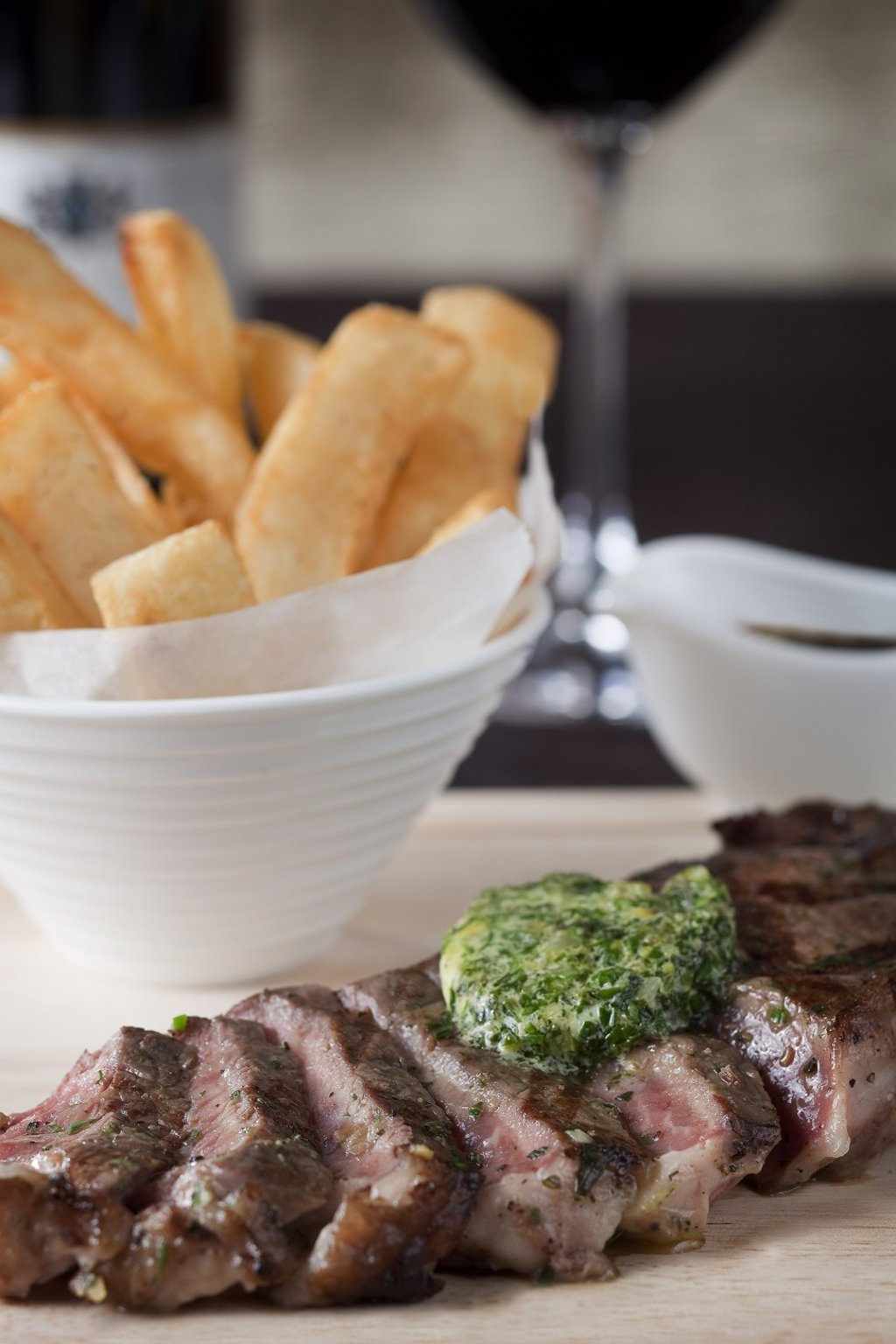 A steak from Shore Steak in Central.