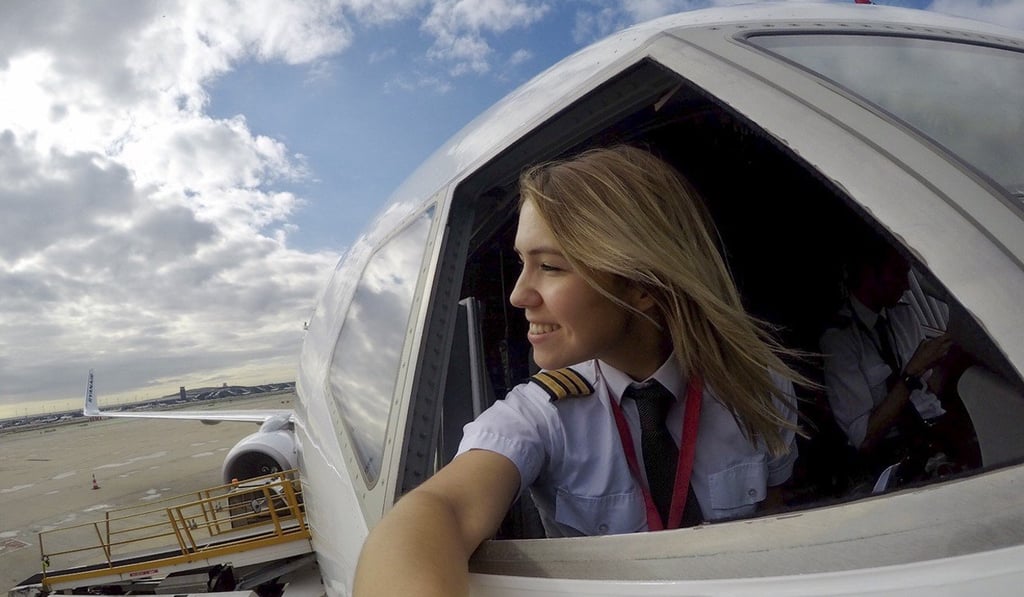 Marseille learned to fly after completing her undergraduate degree.