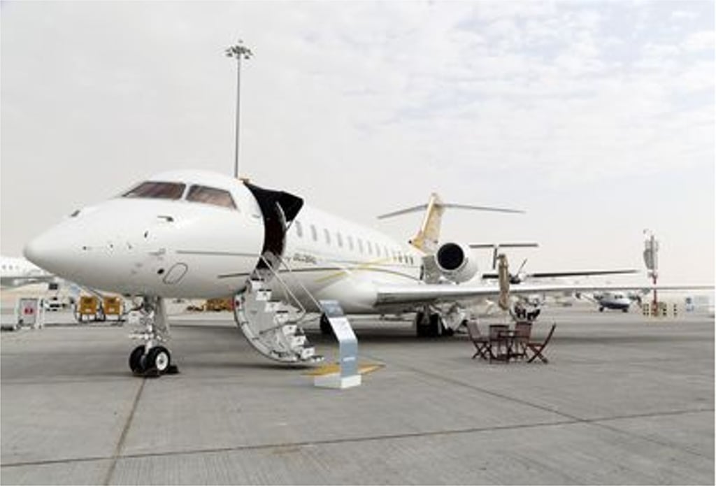 A Bombardier Global 6000 jet became a link between Jeju and the wealthy clients property tycoon Yang Zhihui cultivated during his rise to wealth as casino-owning property tycoon. Photo: Duncan Chard/Bloomberg A Bombardier Global 6000 jet became a link between Jeju and the wealthy clients property tycoon Yang Zhihui cultivated during his rise to wealth as casino-owning property tycoon. Photo: Duncan Chard/Bloomberg