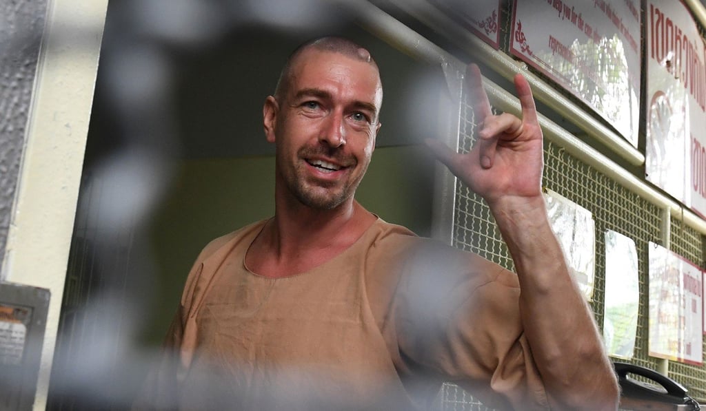 Detained Russian Alexander Kirillov, a self-styled sex guru. Photo: AFP