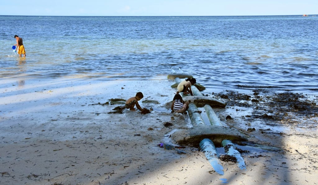 The threat of closure first emerged in February when President Rodrigo Duterte accused Boracay’s businesses of dumping sewage directly into the island’s turquoise waters. Photo: Kyodo The threat of closure first emerged in February when President Rodrigo Duterte accused Boracay’s businesses of dumping sewage directly into the island’s turquoise waters. Photo: Kyodo